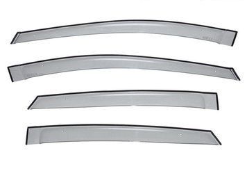 Window Deflectors 4pcs Set Premium Series Toyota Prius 2004-2009 Wellvisors 3-847TY022