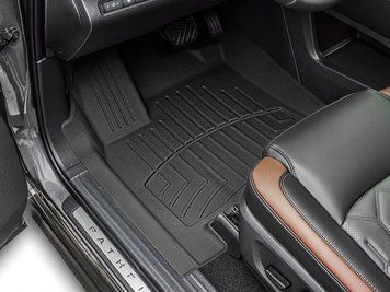 Car Mats 3D Liners High Performance Front Infiniti QX60 2022 - 2027 Black WeatherTech 4416981IM