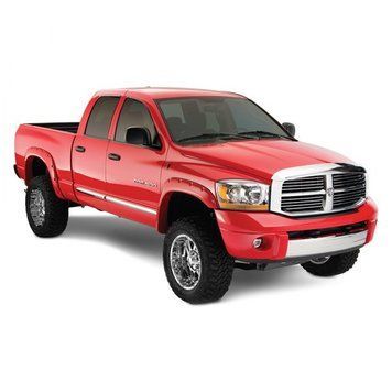 Fender Flares set 4 PCs RAM/Dodge Ram 2500/3500 2006-2009 Pocket-style black Bushwacker 50911-02