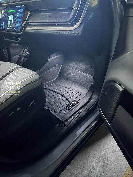 Covorașe cauciuc 3D Liners faţă Rivian R1T 2022 - 2024 negru WeatherTech 4417341