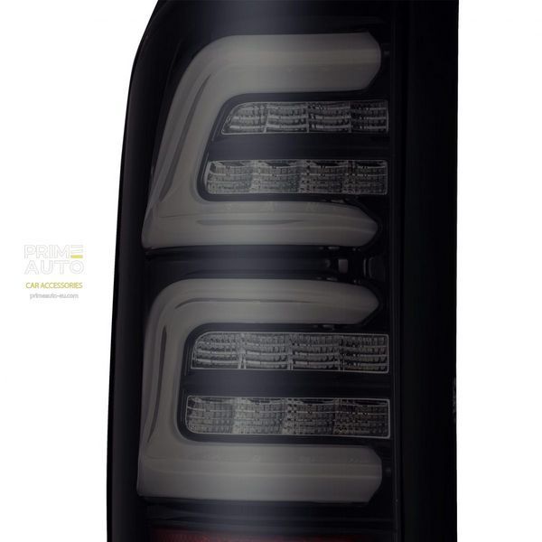 Задние фонари Ford F150 1997-2003 LED PRO серия углево-черные AlphaRex 654010 654010 фото