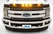 Deflektor maski spoiwo Aeroskin z paskiem LED czarny mata Ford Bronco 2021 - 2026 AVS 753183