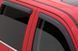 Window Deflectors 4 pcs Set Ram 1500 2006-2008 Ventvisor OUTSIDE MOUNT Smoke AVS 94845
