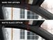 Side Window Deflectors in-channel 2 pcs Ford F-150 2021-2026 Dark Matte WeatherTech 801025IMB