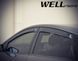 Window Deflectors 4pcs Set Premium Series Toyota Prius 2004-2009 Wellvisors 3-847TY022