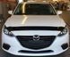 Дефлектор капота MAZDA 3 2014-2018 гладкий FormFit HD11A14 HD11A14 фото 2