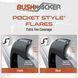 Poszerzenia nadkoli ustawić 4 szt RAM/Dodge Ram 2500/3500 2010-2018 Pocket-style czarny Bushwacker 50919-02