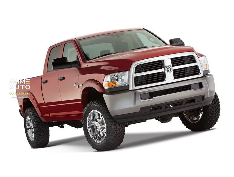 Poszerzenia nadkoli ustawić 4 szt RAM/Dodge Ram 2500/3500 2010-2018 Pocket-style czarny Bushwacker 50919-02